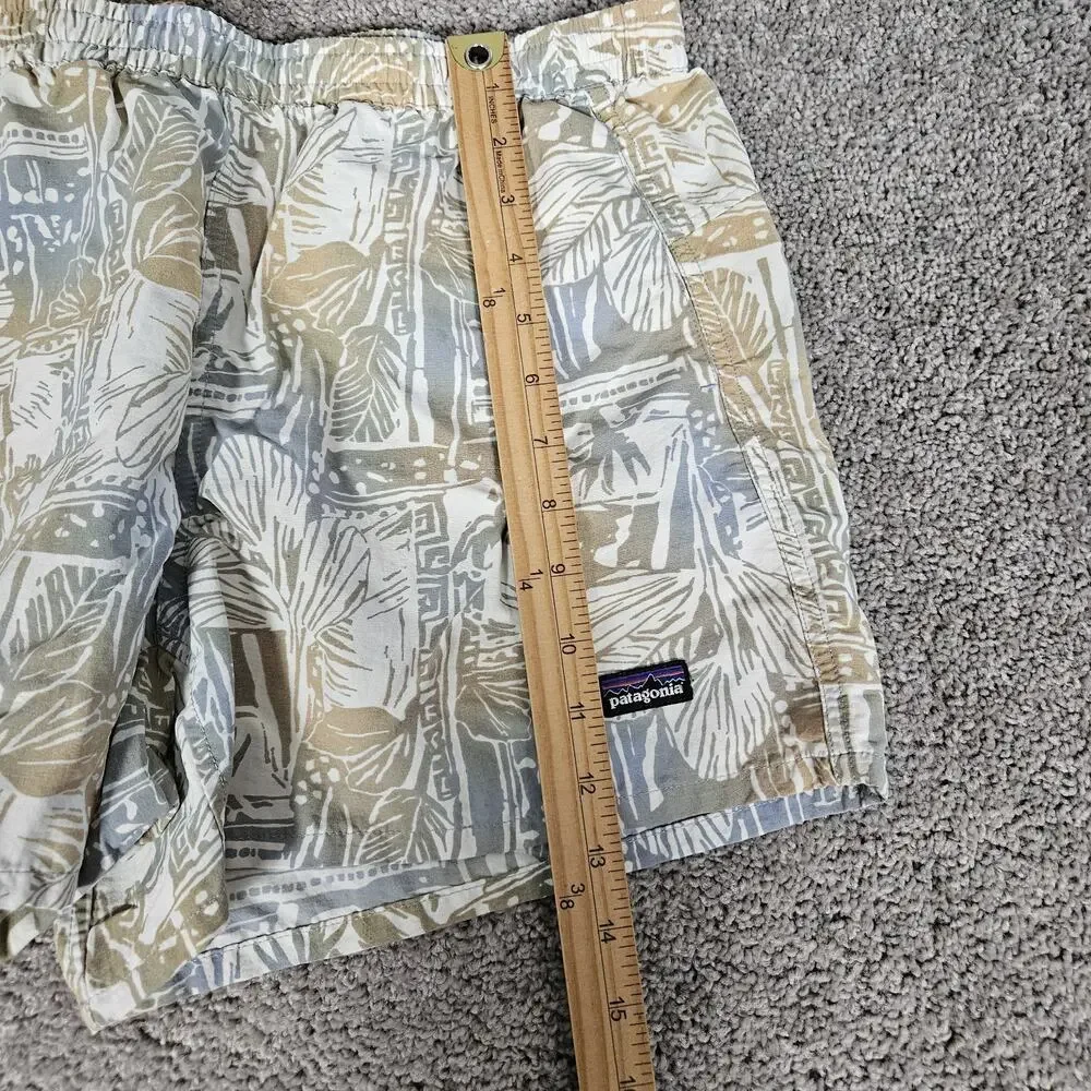 Patagonia Baggies Shorts Women's Medium Pink Blue Floral Gorpcore Lot Of 2 - Picture 4 of 16
